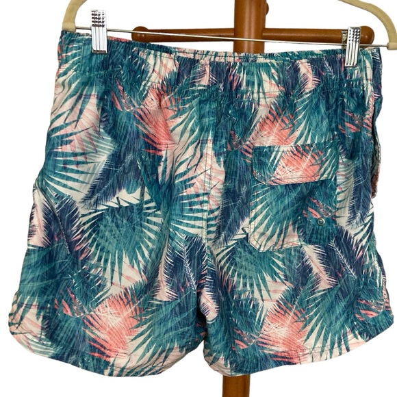 MOLOKAI SURF CO. MENS TROPICAL SWIMMING TRUNKS, MEDIUM - Picture 2 of 4